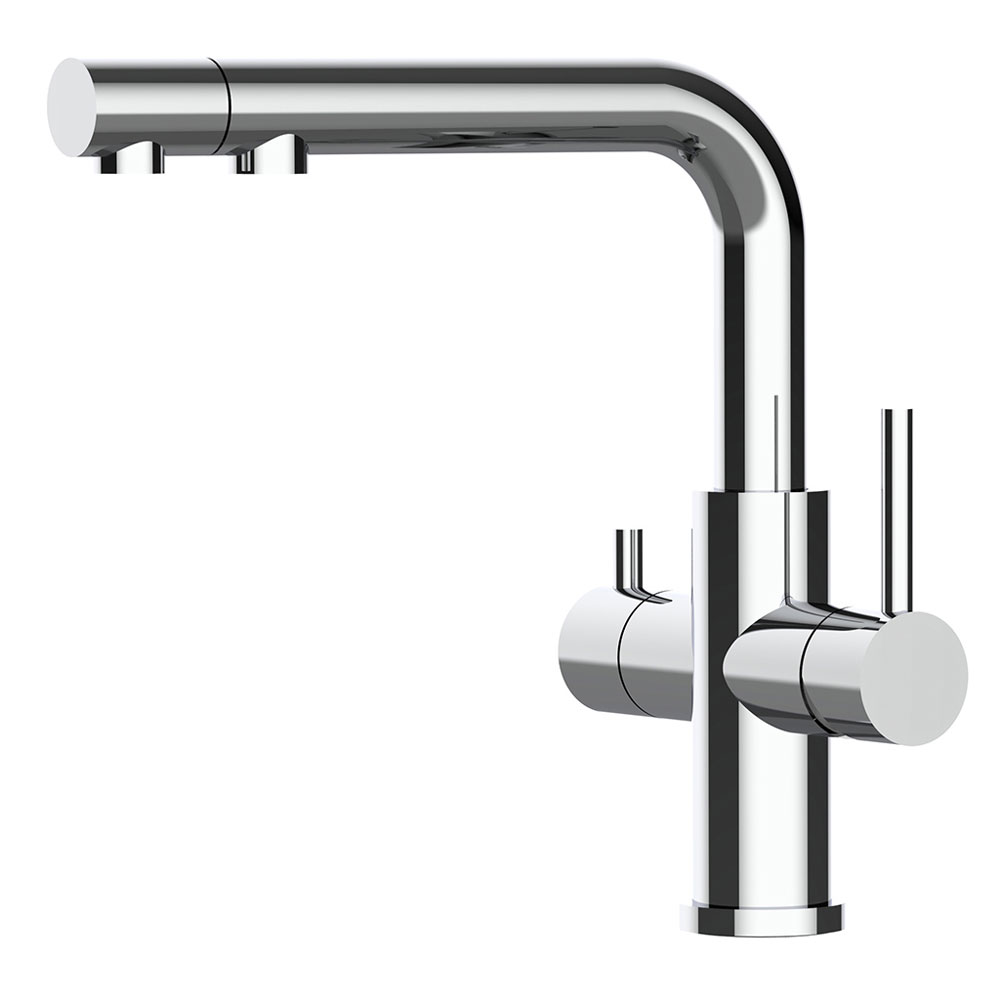 3 Wege Wasserhahn - Beispiel Calabro ES glänzend
